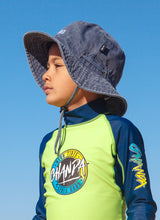 Load image into Gallery viewer, Kids Divided Palm Bucket Hat
