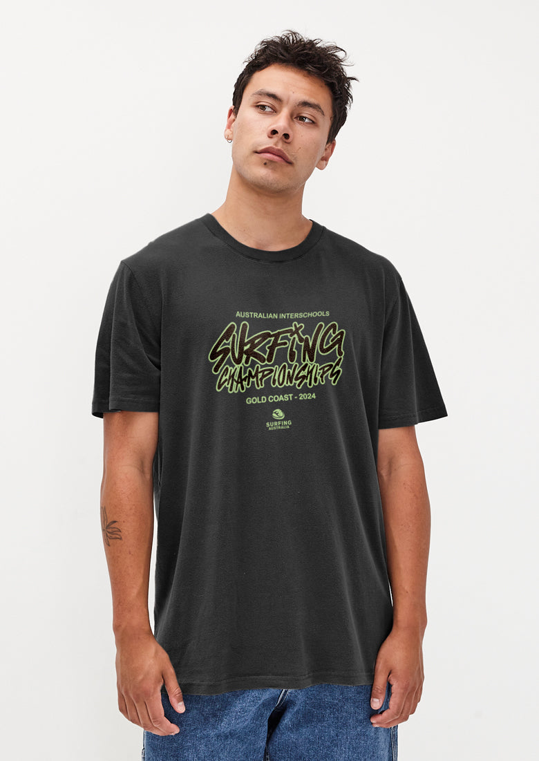 Mens Interschools Surf Tee