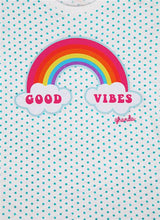 Load image into Gallery viewer, Good Vibes Rainbow Tee
