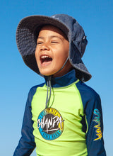 Load image into Gallery viewer, Kids Divided Palm Bucket Hat
