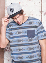 Load image into Gallery viewer, Navajo Stripe - Pocket Tee
