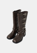 Load image into Gallery viewer, Buckle Biker Boots
