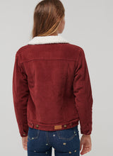 Load image into Gallery viewer, Cord Fur Lined Jacket
