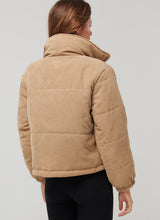Load image into Gallery viewer, Cord Puffer Jacket
