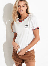 Load image into Gallery viewer, Yin Yang - Slouch Ringer Tee
