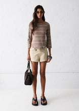 Load image into Gallery viewer, Devon Quarter Sleeve Top
