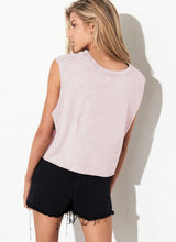 Load image into Gallery viewer, Flamingo Brand Cropped Tank
