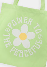 Load image into Gallery viewer, Power To The Peaceful Envirobag

