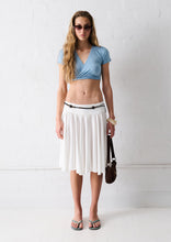 Load image into Gallery viewer, WSkirt Ariella Midi; White
