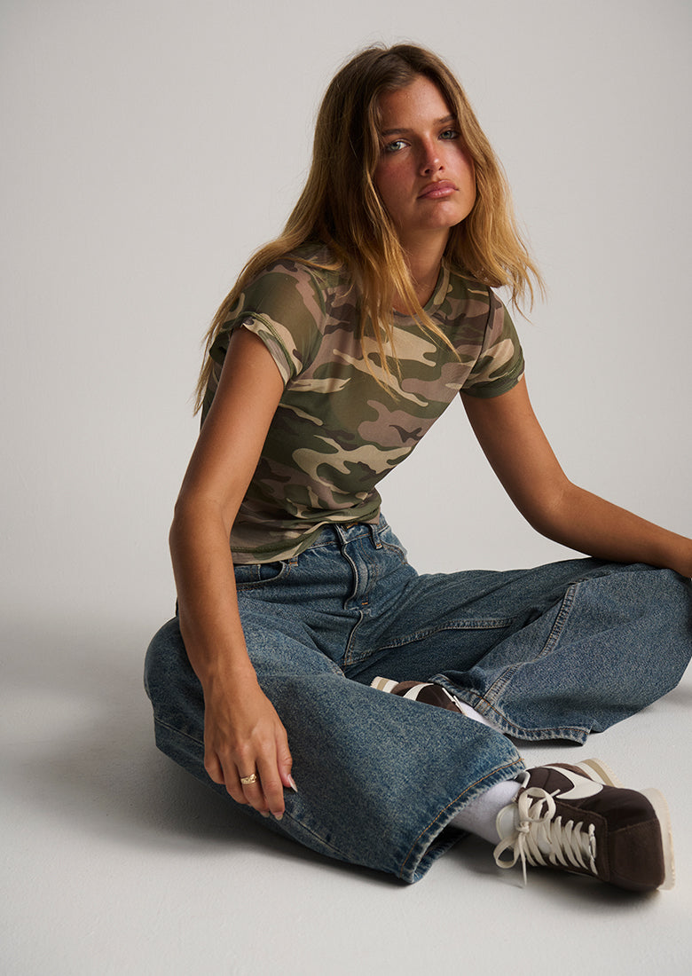 Mesh Baby Tee