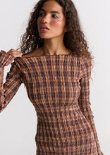 Load image into Gallery viewer, Lane Long Sleeve Mini Dress

