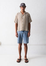 Load image into Gallery viewer, MShirt Ray SS; River Stripe
