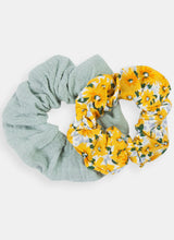Load image into Gallery viewer, Buttercup Floral Scrunchie Pack
