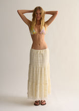 Load image into Gallery viewer, Rose Tiered Maxi Skirt
