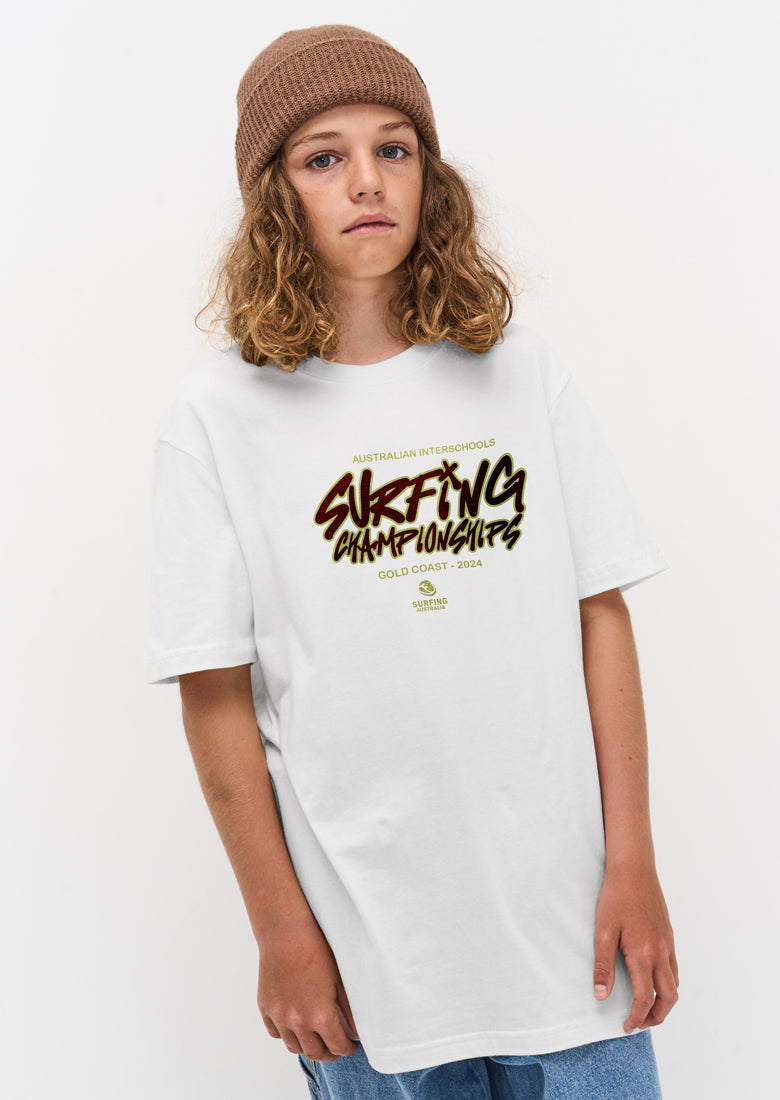 Teen Boys Interschools Surf Tee