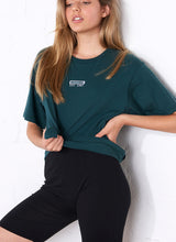 Load image into Gallery viewer, Bottle Green Racer Tee
