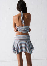Load image into Gallery viewer, WSkirt Cabo Mini; Seaside Stripe
