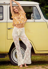 Load image into Gallery viewer, Woodstock Crochet Flares
