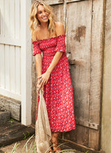 Load image into Gallery viewer, Romance Honey Maxi Dress
