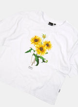Load image into Gallery viewer, Botanical Sunflower Bibs Tee
