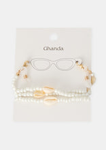 Load image into Gallery viewer, Cowrie Sunglasses Chain
