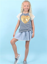 Load image into Gallery viewer, Chambray Skirt
