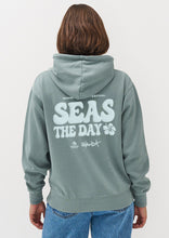 Load image into Gallery viewer, Seas the Day Puff Hoodie
