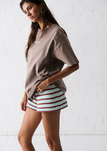 Load image into Gallery viewer, WTShirt Throwback; SurfCo  Mocha Mushroom
