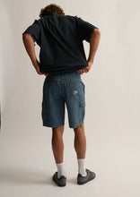 Load image into Gallery viewer, Viper Cargo Denim Shorts
