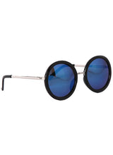 Load image into Gallery viewer, Black/Revo - Flower Child Sunnies
