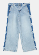 Load image into Gallery viewer, Star Panel Jeans
