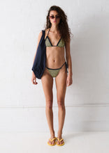 Load image into Gallery viewer, WSwim Kristy Bikini; Yellow Navy Pad
