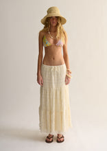 Load image into Gallery viewer, Rose Tiered Maxi Skirt
