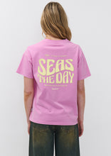 Load image into Gallery viewer, Seas The Day Logo Tee
