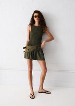 Load image into Gallery viewer, WDress Vesper Mini Dress; River Green
