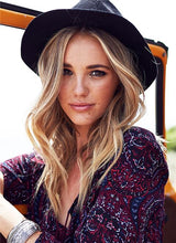 Load image into Gallery viewer, Black - Boho Hat
