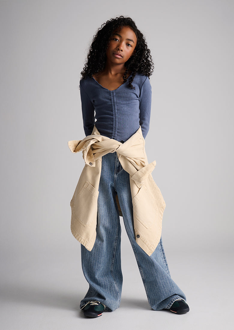 Baggy Low Rise Jeans