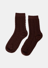 Load image into Gallery viewer, Cable Knit Socks
