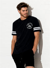 Load image into Gallery viewer, City of LA - Stripe Sleeve Tee
