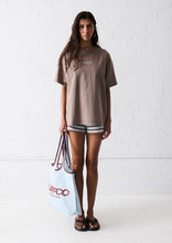 Load image into Gallery viewer, WTShirt Throwback; SurfCo  Mocha Mushroom
