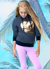 Load image into Gallery viewer, Sequin Cat Hoodie
