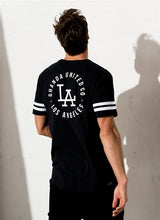 Load image into Gallery viewer, City of LA - Stripe Sleeve Tee
