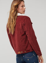 Load image into Gallery viewer, Cord Fur Lined Jacket
