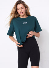 Load image into Gallery viewer, Bottle Green Racer Tee
