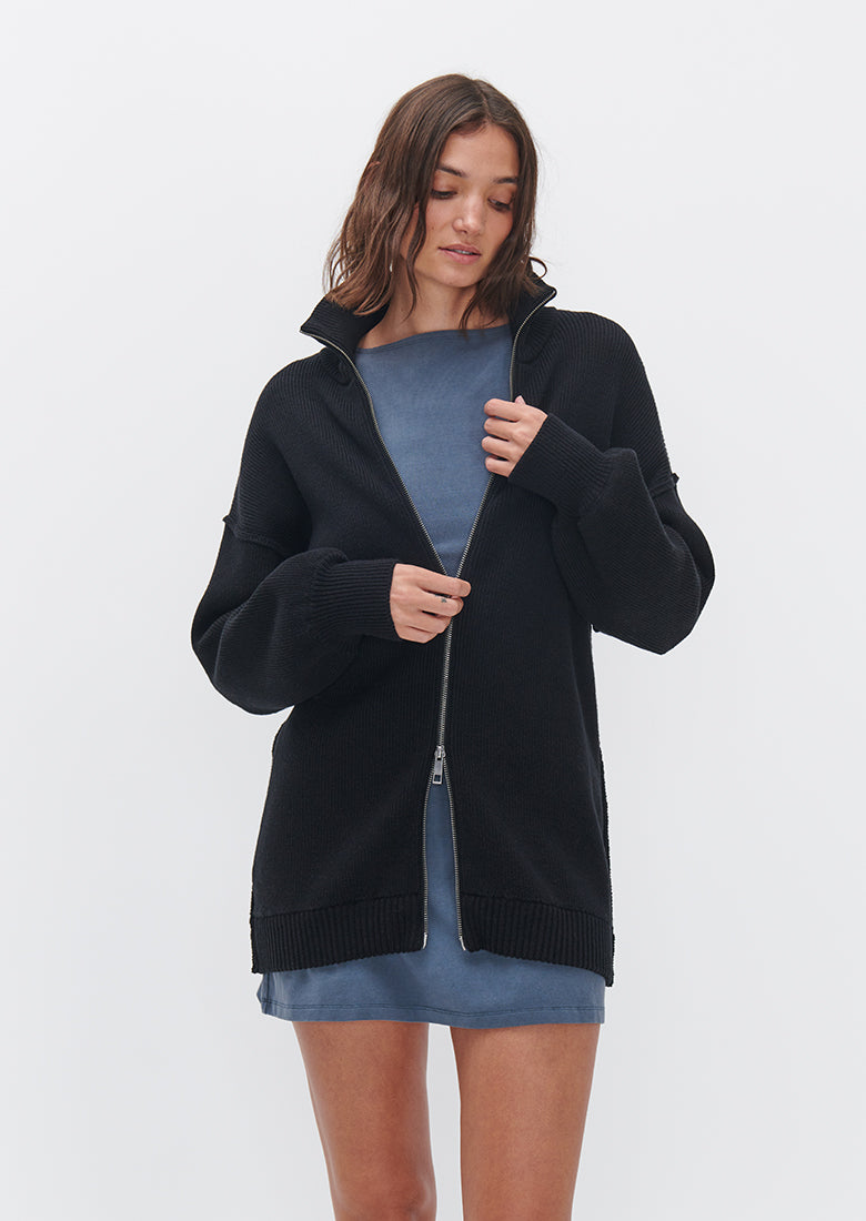 Nova Zip Cardigan