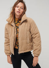 Load image into Gallery viewer, Cord Puffer Jacket
