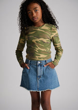 Load image into Gallery viewer, Moni Denim Mini Skirt

