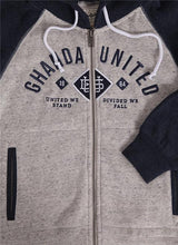 Load image into Gallery viewer, Ghanda United - Raglan Zip Hood
