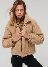 Load image into Gallery viewer, Cord Puffer Jacket
