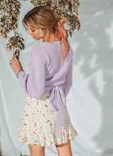 Load image into Gallery viewer, Lilac Wrap Cardi
